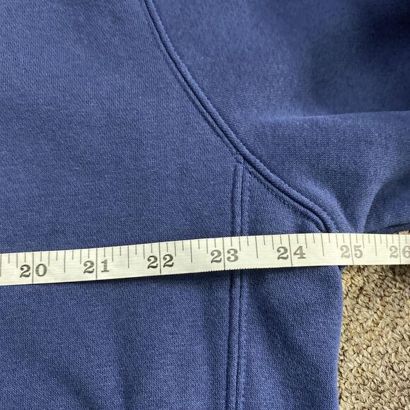 Nike NSW Sportswear Swoosh Pullover Hoodie Size Large - Blue DX1089 - Picture 3 of 11